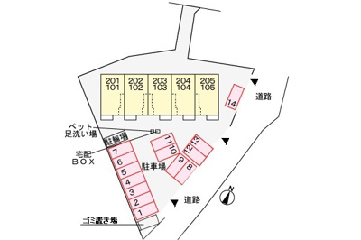 【駐車場】 | エターナルノバ | 駐車場