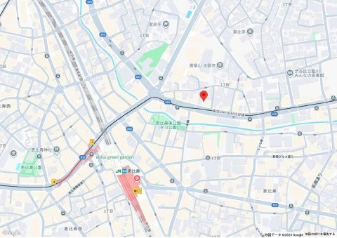 ASAX広尾ビルの地図