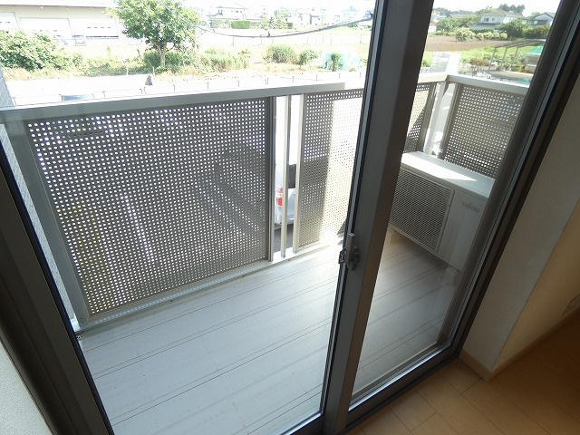 グランツ　ミッテⅡのバルコニー