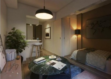 【居間・リビング】 | アーバンパーク方南町Ⅱ | 明るい洋室！