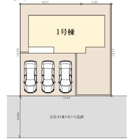 横浜市都筑区加賀原1丁目 新築戸建て【仲介手数料無料】カースペース3台|仲介手数料無料！お問合せ下さい/080-7058-7312 