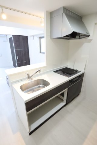 大阪市都島区東野田町４丁目の賃貸マンションのキッチン