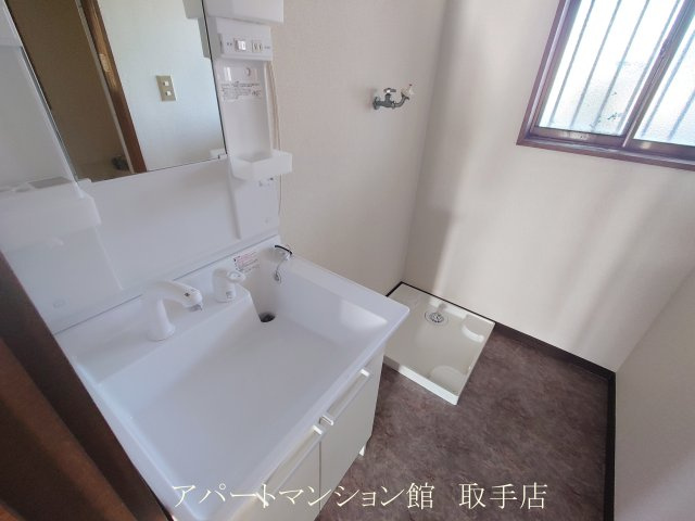 コーポ山利の洗面所