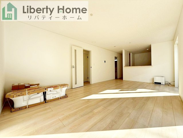 土浦市並木第15　新築戸建　1号棟の居間・リビング