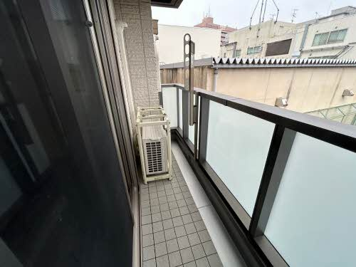 シャーメゾンベルフラワーのバルコニー