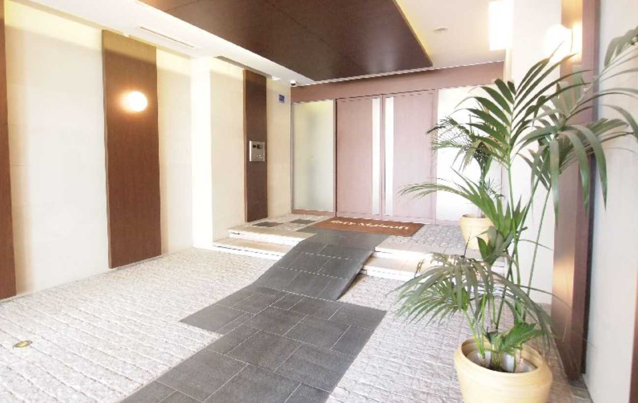 エスティメゾン恵比寿Ⅱ　角部屋　ペット相談可　オートロックのエントランス