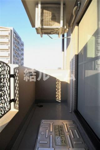 文京区関口１丁目の賃貸マンションのバルコニー