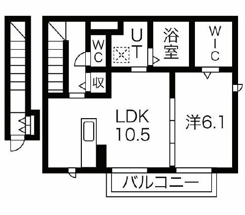 アトールさかえの間取り