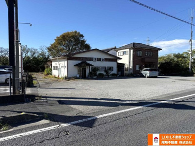 【外観】 | 久喜市八甫売地（BC区画） | 店舗向かって左側５．０ｍ公道です。