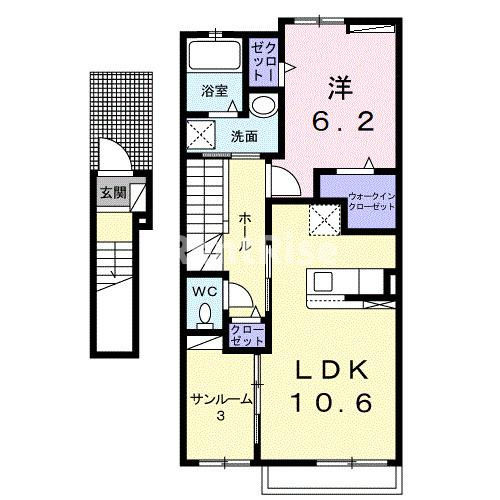 カルミアの間取り|間取図