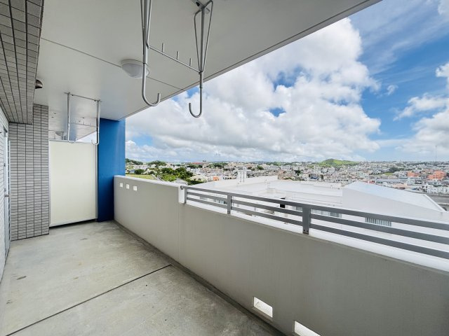 ハピネスコートのバルコニー|階数は異なります。