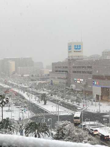 物件からの眺望（雪景色）