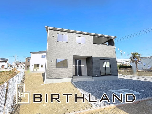 新築戸建・新築建売　太田市下田島町第5　尾島小・尾島中の外観|【3号棟】完成いたしました！内覧可能です♪