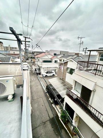 大阪市平野区喜連東２丁目の一戸建ての展望