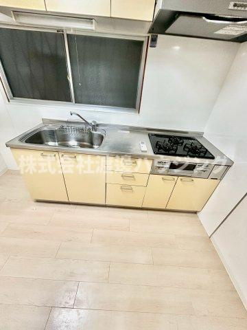 大阪市平野区喜連東２丁目の一戸建てのキッチン