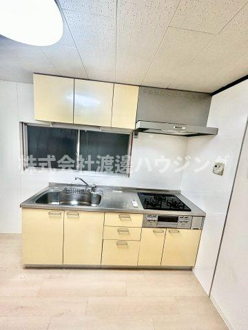 大阪市平野区喜連東２丁目の一戸建てのキッチン