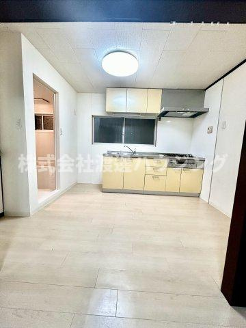 大阪市平野区喜連東２丁目の一戸建ての居間・リビング