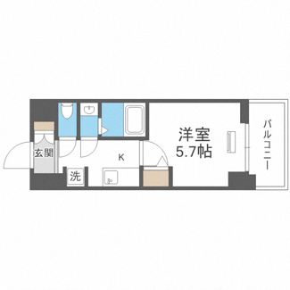 【間取り】 | Le-Bear天王寺東