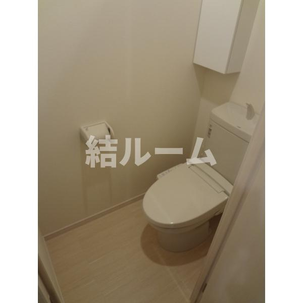 板橋区徳丸２丁目の賃貸マンションのトイレ