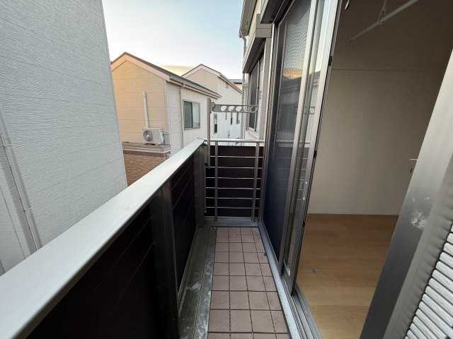 Lacine柴原のバルコニー