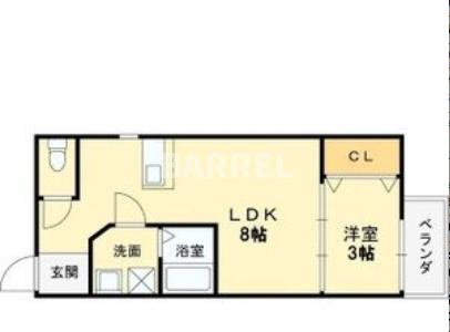 ドエル小花の間取り