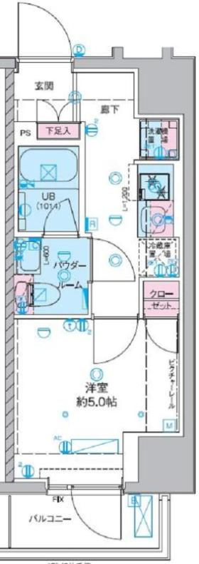 ジェノヴィア桜上水ＩＩの間取り