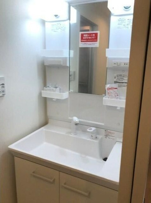 【洗面所】 | けやき通り南四番館 | 洗面台