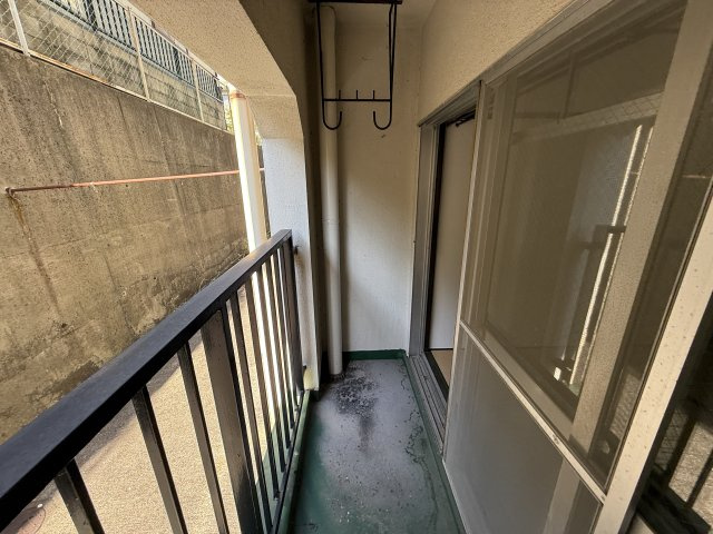 パレス柴原のバルコニー