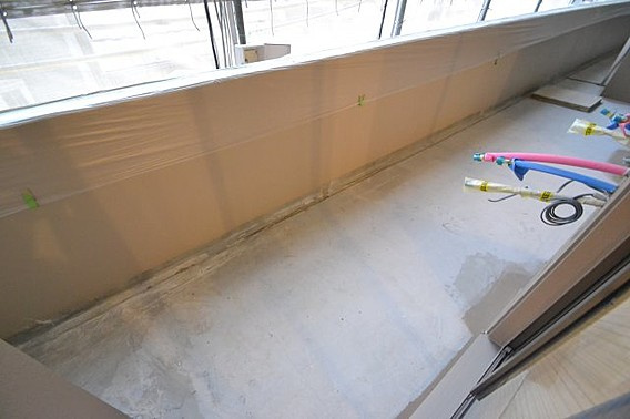 スプランディッド神戸北野のバルコニー