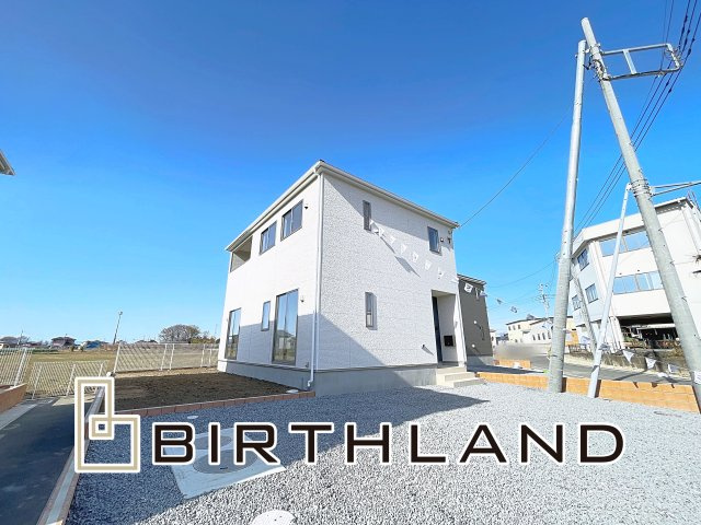 新築戸建・新築建売　太田市下田島町第5　尾島小・尾島中の外観|【4号棟】完成いたしました！内覧可能です♪