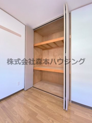 【収納】 | 　東香里野村マンション | 大きなスペースがあり、収納には困りません
