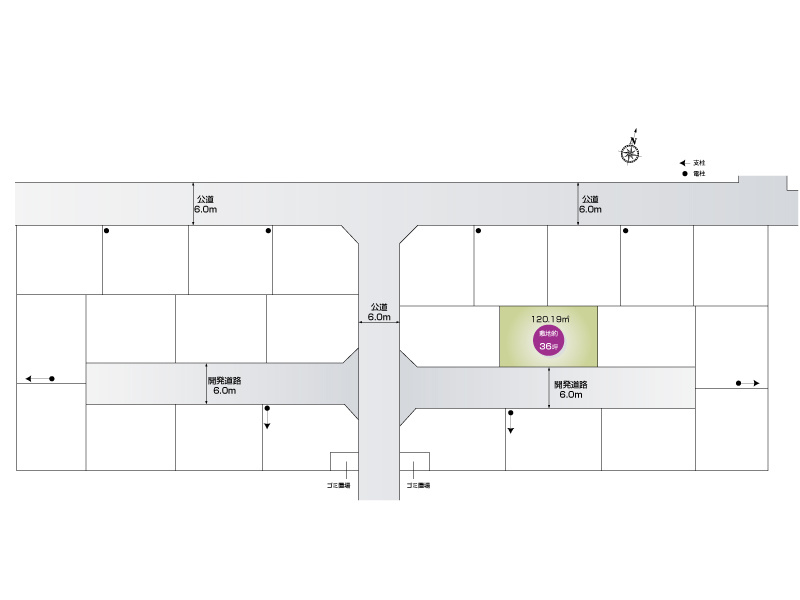 【区画図】さいたま市岩槻区加倉　全25区画
