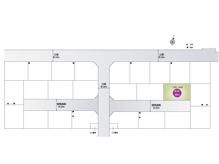 【区画図】さいたま市岩槻区加倉第15　全25区画