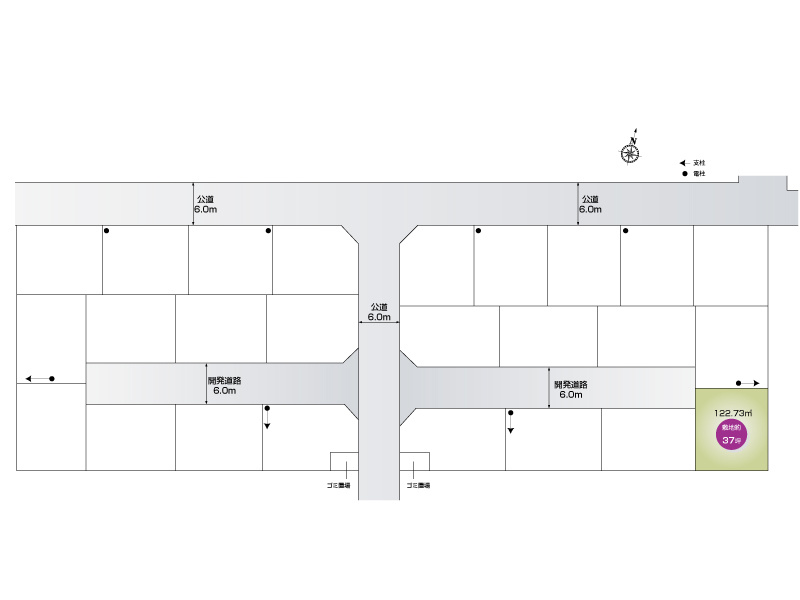 【区画図】さいたま市岩槻区加倉第15　全25区画