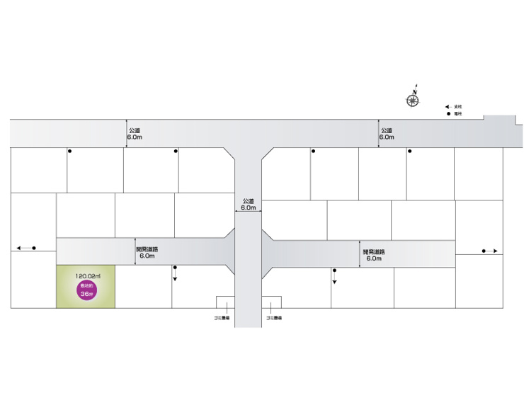 【区画図】さいたま市岩槻区加倉第15　全25区画