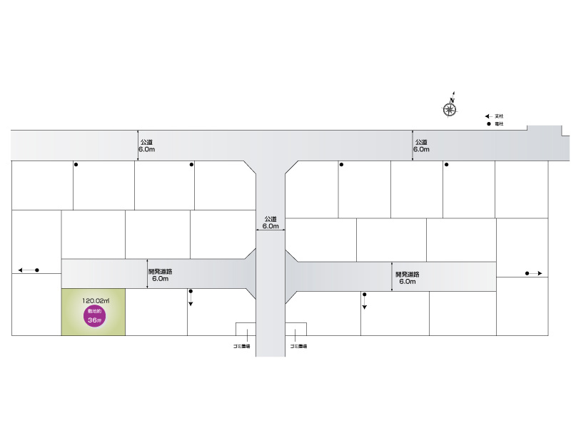 【区画図】さいたま市岩槻区加倉第15　全25区画