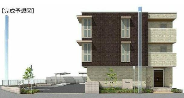 ラヴィータ　フェリーチェの外観パース