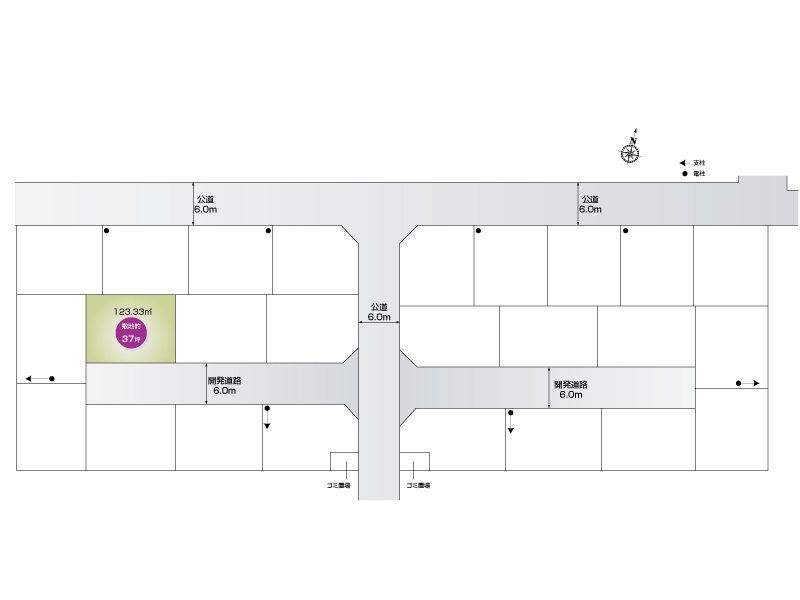【区画図】さいたま市岩槻区加倉第15　全25区画