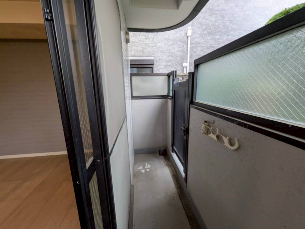 ベル・パレス豊中のバルコニー