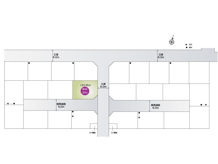 【区画図】さいたま市岩槻区加倉第15　全25区画