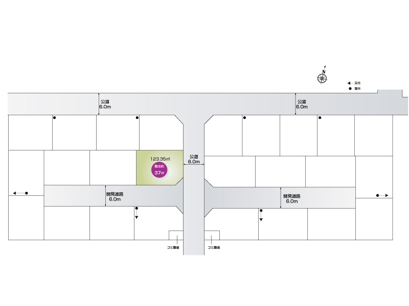 【区画図】さいたま市岩槻区加倉第15　全25区画