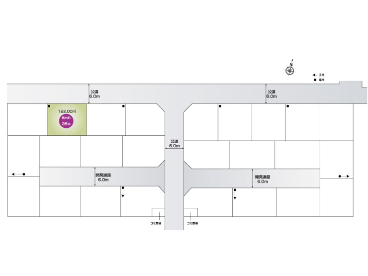 【区画図】さいたま市岩槻区加倉第15　全25区画