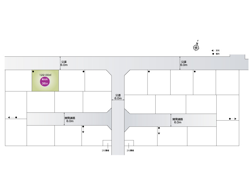 【区画図】さいたま市岩槻区加倉第15　全25区画