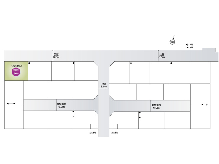 【区画図】さいたま市岩槻区加倉第15　全25区画