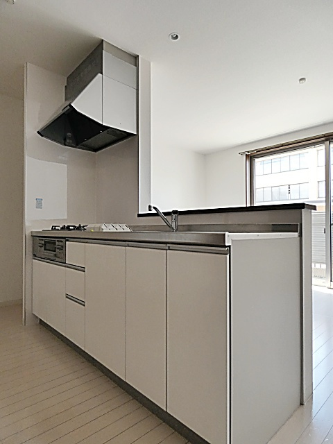 アルタイル一社のキッチン|きれいなキッチンです