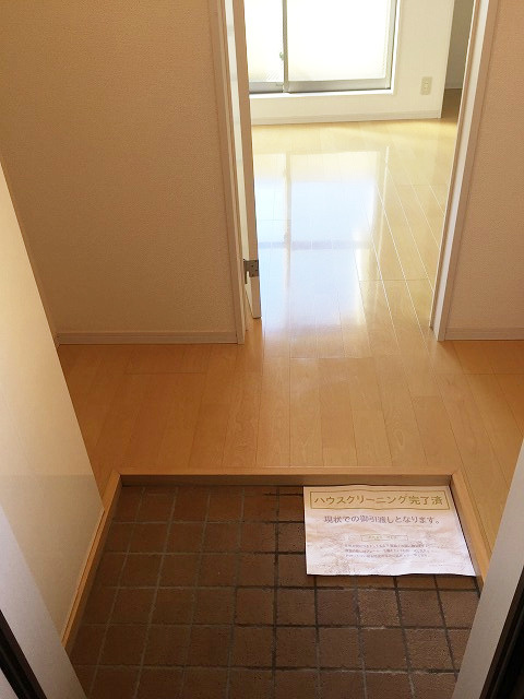 ビルーチェＡの玄関|シンプルで使いやすい玄関です