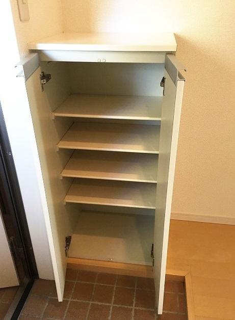 ビルーチェＡの玄関|毎日通る玄関はこちらです