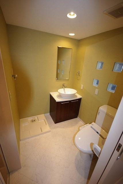 ｏｌｉｖｅの洗面所|忙しい朝には欠かせない洗面所です