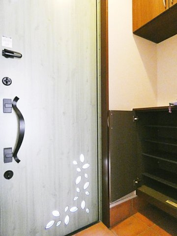 ベルノリエ桜ヶ丘の玄関|毎日通る玄関はこちらです