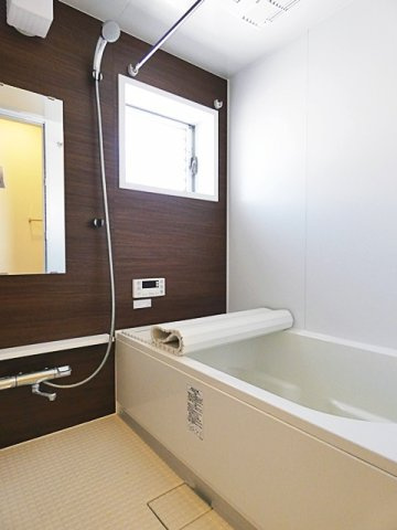 ベルノリエ桜ヶ丘の浴室|ゆったり過ごせるお風呂です